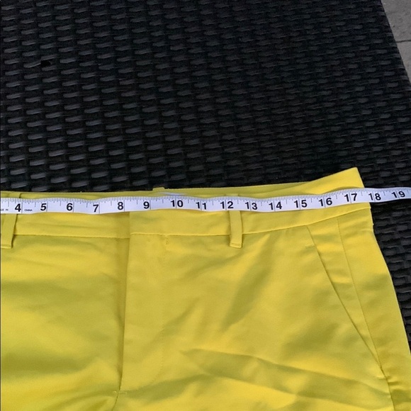 Zara Yellow/ mustard Slim Fit Pants - Picture 3 of 4
